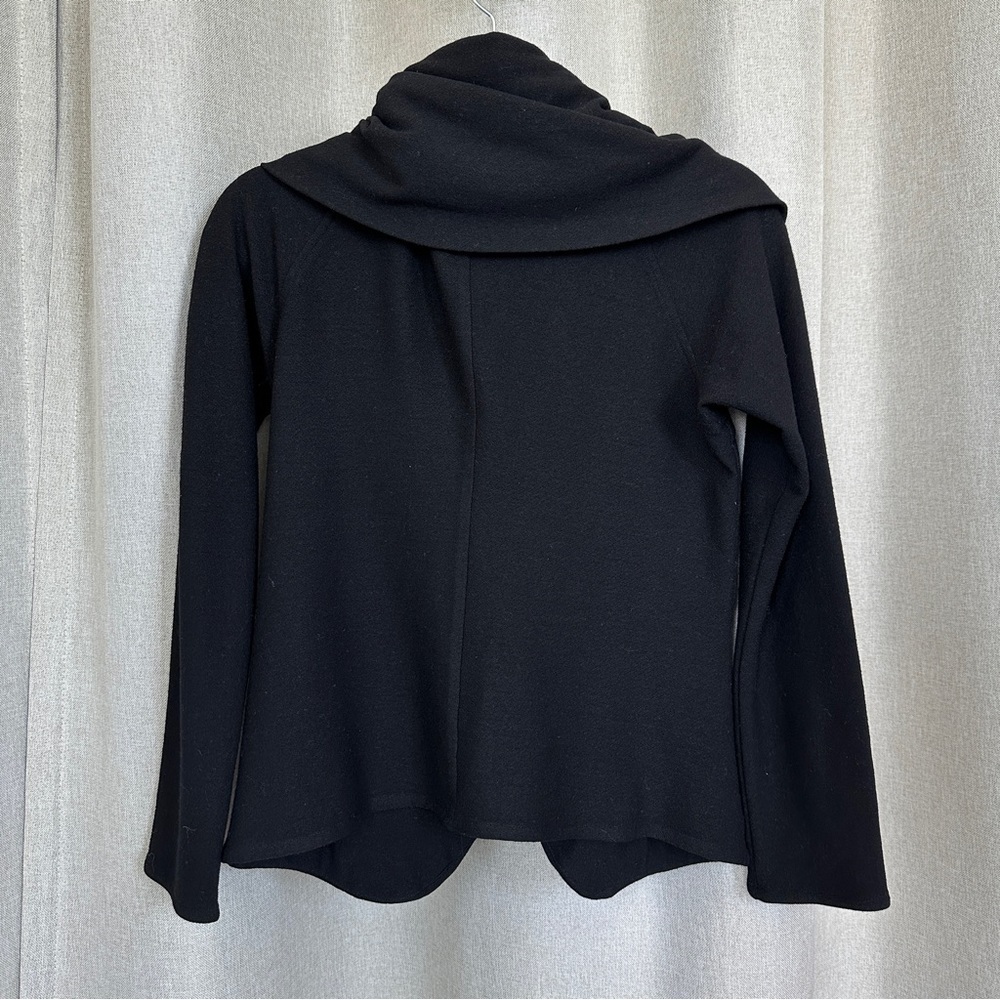 💥Clearance💥 Charles Chang-Lima Black Wool V-neck Long Sleeve Jacket M (8) - Picture 4 of 14